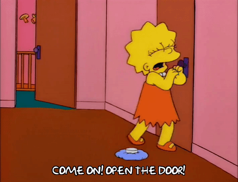 Știi cum e să te-ncuie (din greșeală, normal) bărbatul în casă?